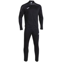 Îmbrăcăminte sport Joma Championship VIII Tracksuit Black Dark Gray (S) 104201.110