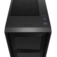 Case ATX Deepcool MATREXX 50 MESH 4FS, w/o PSU, 4x120mm RGB fans, Tempered Glass, USB3.0, Black