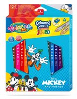 Creioane colorate Jumbo - Colorino Disney Mickey Mouse