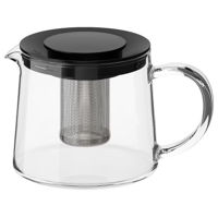 Чайник заварочный Ikea Riklig sticla 0.6L (Negru)