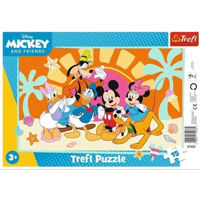 Пазл Trefl 31433 Puzzles 15 Frame: Ciekawski Miki, Disney Mickey Mouse and Friends