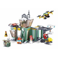 Set de construcție Sluban B0953 Town (Snowfield rescue) Rescue Base