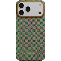 Husă pentru smartphone Pitaka iPhone 17 Pro Max Breath of Veins Edge (Sprout Surge-02)(BV1702PM)