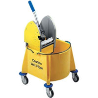 Accesoriu pentru curățenie Ressol 4201 Carucior Profesional Curatenie 25L, storcator profesional