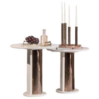 Журнальный столик Pereflex Aura (2buc) 59x60cm/53x55cm (084507)