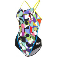 Accesoriu pentru înot AquaLung Costum baie dame CEDONIA Black Yellow 36