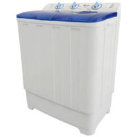 Mașină de spălat semiautomat Luxim LU 75-108S-5 (+pompa), albastru