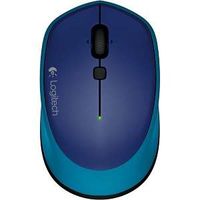 Wireless Mouse Logitech M335, Optical, 1000 dpi, 3 buttons, Ambidextrous, Tilt scroll, 1xAA, Blue