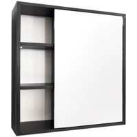 Зеркало для ванной Mashtab 11859 Toledo 800x155x730 Negru Mat