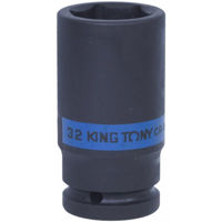 Набор головок, бит, насадок King Tony 643532M головка торцевая ударная глубокая 3/4" 32мм