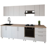 Мебель для кухни Smartex (30157) K4 280сm Alb