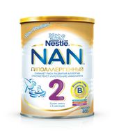 Nestle NAN® 2 Гипоаллергенный 400gr.