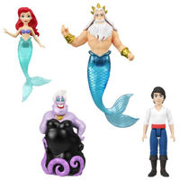 Кукла Disney JHG84 Ariel și prietenii