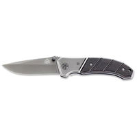 Нож походный Puma Solingen 7313012 TEC one-hand (420 titanized/ebony wood) 420, titanized