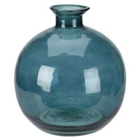 Ваза Holland 50913 стеклянная Carly H17сm, D15cm цветная