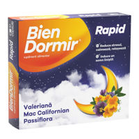 Bien Dormir Rapid caps. N10 (valeriana 240mg,passiflora 80mg,mac californian 40mg) Fiterman