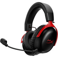 Наушники игровые HyperX A59Z0AA Cloud III S Wireless, Black/Red