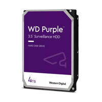 3.5" HDD  4.0TB-SATA- 256MB Western Digital "Purple (WD43PURZ)", Surveillance, CMR