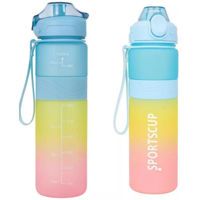 Бутылочка для воды Arena бутылка YY255700 1000 ml голубая