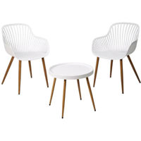 Садовая мебель ProGarden 55315 Набор из 3 предметов мебели: стол D50, H48 см и 2 стула 56X55XH84 см