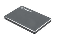 1.0TB (USB3.1) 2.5" Transcend "StoreJet 25C3", Iron Gray, Ultra-Slim, Aluminum Casing