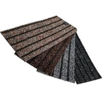Придверный коврик Promstore 42219 Коврик придверный 80X120cm PH "полосы" полипропилен/резина
