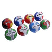 Minge sport DWS41893 Minge de fotbal cu flaguri de țări, 22cm