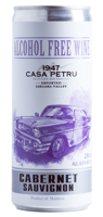 Сasa Petru Alcohol Free Sparkling wine Cabernet Sauvignon, 0.25 L