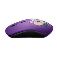 Wireless Mouse Canyon CND-CMSW401PB, Optical, 800-1600dpi, 4 buttons, Ambidextrou, 1xAA, Black/Pic.