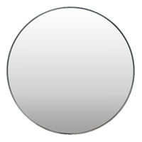 Oglindă baie Bayro Tunis круглое 600x600 в металлической рамке черное