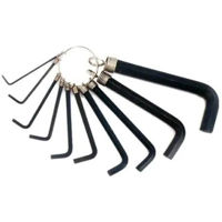 Набор ручных инструментов Gadget tools 390303 шестигранные ключи, короткие, 10шт.