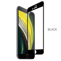 Защитное стекло Hoco for iPhone SE [Black] (G5)