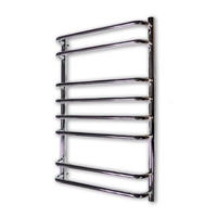 Uscător de prosoape Elna-Service Standart-8, 800x530*155mm, inox, crom