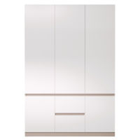 Dulap Bayro Harmony 1500x2200x550 cu sertare gri piatra