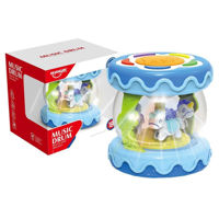 Музыкальная игрушка Huanger 44061 барабан-карусель 14cm