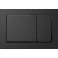 Кнопка смыва Cersanit Enter II Black пластик черный