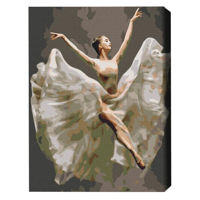 Картина по номерам BrushMe BS34356FC 40x50cm (fără cutie) Balerină în zbor