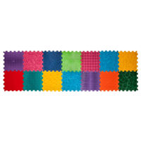 Игровой комплекс для детей Ortek 10174 коврик-пазл ортопедический -массажный MEGA MIX 14эл 26x26cm
