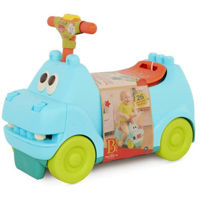 Толокар Battat BX2312Z Muzical cu constructor Hippo, 57758