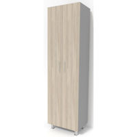 Шкаф Smartex N4 60cm Графит/Дуб Светлый