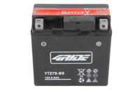 Starter battery YTZ7S-BS 4RIDE ATV MAKE	CC	MODEL	YEAR(S)	YUASA BATTERY MODEL Arctic Cat	90	Alterra 90	2017 - 2020	YTZ7S Arctic Cat	90	ATV Y-12 Youth, 4-Stroke	2016 - 2018	YTZ7S Arctic Cat	50	DVX50, Utility	2006 - 2008	YTZ7S Arctic Cat	90	DVX90, Utility	2006 - 2018	YTZ7S Arctic Cat	90	DVX90, Utility	2006 - 2019	YTZ7S E-Ton	50	All Models	2004 - 2005	YTZ7S E-Ton	90	All Models	2004 - 2013	YTZ7S E-Ton	70	Viper 70	2013	YTZ7S Honda	450	TRX450ER, TRX450R	2006 - 2013	YTZ7S Honda	90	TRX90X, EX	2006 - 2018	YTZ7S Honda	90	TRX90X, EX	2006 - 2020	YTZ7S Honda	90	TRX90X, EX	2006 - 2021	YTZ7S Kasea	50	Skyhawk 50	All Years	YTZ7S Kasea	90	Skyhawk 90	All Years	YTZ7S Kawasaki	50	KFX50	2007 - 2019	YTZ7S Kawasaki	50	KFX50	2007 - 2020	YTZ7S Kawasaki	50	KFX50	2007 - 2021	YTZ7S Kawasaki	90	KFX90	2007 - 2019	YTZ7S Kawasaki	90	KFX90	2007 - 2020	YTZ7S Kawasaki	90	KFX90	2007 - 2021	YTZ7S Kawasaki	80	KSF80-A (KFX80)	2003 - 2005	YTZ7S KTM	450	SX ATV	2008 - 2012	YTZ7S KTM	505	SX ATV	2008 - 2013	YTZ7S KTM	450	XC ATV	2008 - 2012	YTZ7S KTM	505	XC ATV	2008 - 2009	YTZ7S KTM	525	XC ATV	2010 - 2013	YTZ7S Kymco	50	Mongoose 50	All Years	YTZ7S Kymco	90	Mongoose 90	All Years	YTZ7S Polaris	110	Outlaw	2016 - 2020	YTZ7S Polaris	110	Outlaw	2016 - 2021	YTZ7S Polaris	110	Outlaw	2017 - 2018	YTZ7S Polaris	110	Outlaw	2017 - 2019	YTZ7S Polaris	110	Outlaw	2017 - 2020	YTZ7S Polaris	50	Outlaw, Predator	2004 - 2018	YTZ7S Polaris	50	Outlaw, Predator	2004 - 2019	YTZ7S Polaris	90	Predator, Sportsman, Outlaw	2003 - 2014	YTZ7S Polaris	50	Scrambler	2003	YTZ7S Polaris	110	Sportsman	2016 - 2020	YTZ7S Polaris	110	Sportsman	2016 - 2021	YTZ7S Polaris	110	Sportsman	2017 - 2018	YTZ7S Polaris	110	Sportsman	2017 - 2019	YTZ7S Polaris	110	Sportsman	2017 - 2020	YTZ7S Suzuki	50	LT-Z50 QuadSport	2006 - 2011	YTZ7S Suzuki	50	LT-Z50 QuadSport	2006 - 2019	YTZ7S Suzuki	80	LT80 QuadSport 80	1987 - 2006	YTZ7S Yamaha	125	YFM125R, Raptor	2011 - 2013	YTZ7S Yamaha	250	YFM25R Raptor, R	2008 - 2013	YTZ7S Yamaha	90	YFM90R Raptor	2009 - 2018	YTZ7S Yamaha	90	YFM90R Raptor	2009 - 2021	YTZ7S Yamaha	450	YFZ450	2017	YTZ7S Yamaha	450	YFZ450R	2009 - 2019	YTZ7S Yamaha	450	YFZ450R	2009 - 2020	YTZ7S Yamaha	450	YFZ450R	2009 - 2021	YTZ7S Yamaha	450	YFZ450X	2010 - 2011	YTZ7S Yamaha	50	YFZ50	2017 - 2019	YTZ7S Yamaha	50	YFZ50	2017 - 2021	YTZ7S Yamaha	90	YMF90 Grizzly	2019 - 2020	YTZ7S Yamaha	90	YMF90 Grizzly	2019 - 2021	YTZ7S MOTORCYCLE MAKE	CC	MODEL	YEAR(S)	YUASA BATTERY MODEL Aprilia	50	RS4 50	2011 - 2013	YTZ7S Aprilia	50	SR50 Ditech	2001 - 2005	YTZ7S BMW	450	G450	2009 - 2011	YTZ7S BMW	1000	HP4 (w/o alarm system)	2013 - 2014	YTZ7S BMW	1000	S1000RR	2014 - 2016	YTZ7S Buell	1125	Buell Racing 1125RR	2009	YTZ7S Cannondale	440	C440, E440, S440, X440, X440S	2002 - 2003	YTZ7S Cannondale	440	EX400, MX400, XC400	2000 - 2001	YTZ7S Gas Gas	450	FSR450	2008	YTZ7S Honda	110	C110	2009 - 2010	YTZ7S Honda	1000	CBR1000RA	2021 -	YTZ7S Honda	1000	CBR1000RR	2008 - 2018	YTZ7S Honda	1000	CBR1000RR	2008 - 2021	YTZ7S Honda	150	CRF150F	2006 - 2017	YTZ7S Honda	230	CRF230F, L (-'07)	2003 - 2019	YTZ7S Honda	230	CRF230L, M	2008 - 2013	YTZ7S Honda	250	CRF250F	2020	YTZ7S Honda	250	CRF250F	2020 - 2021	YTZ7S Honda	250	CRF250X	2004 - 2018	YTZ7S Honda	250	CRF250X, L	2004 - 2018	YTZ7S Honda	450	CRF450X	2005 - 2017	YTZ7S Honda	90	EZ90 Cub	1991 - 1996	YTZ7S Honda	1000	RC213V-S	2016 - 2017	YTZ7S Husaberg		All Electric Start Models	2004 - 2012	YTZ7S Husaberg		All Electric Start Models	2013	YTZ7S Husqvarna	250	FE	2014 - 2016	YTZ7S Husqvarna	250	FE	2014 - 2017	YTZ7S Husqvarna	350	FE	2014 - 2016	YTZ7S Husqvarna	350	FE	2014 - 2017	YTZ7S Husqvarna	450	FE	2014 - 2016	YTZ7S Husqvarna	450	FE	2014 - 2017	YTZ7S Husqvarna	501	FE	2014 - 2016	YTZ7S Husqvarna	501	FE	2014 - 2017	YTZ7S Husqvarna	310	TC, TXC, TE, SMR	2010	YTZ7S Husqvarna	450	TC, TXC, TE, SMR	2010	YTZ7S Husqvarna	510	TC, TXC, TE, SMR	2010	YTZ7S Husqvarna	250	TE	2002 - 2016	YTZ7S Husqvarna	250	TE	2002 - 2017	YTZ7S Husqvarna	300	TE	2014 - 2016	YTZ7S Husqvarna	300	TE	2014 - 2017	YTZ7S Husqvarna	449	TE	2011	YTZ7S Husqvarna	511	TE, TXC	2011	YTZ7S Husqvarna	250	TXC	2008 - 2012	YTZ7S Kawasaki	230	KLX230R	2020 - 2021	YTZ7S Kawasaki	300	KLX300R	2020	YTZ7S Kawasaki	450	KLX450R	2008 - 2018	YTZ7S Kawasaki	450	KLX450R	2008 - 2019	YTZ7S Kawasaki	1000	ZX10R (non ABS)	2011 - 2015	YTZ7S KTM	200	200 XC-W	2014	YTZ7S KTM	450	450SMR	2009 - 2012	YTZ7S KTM	400	E/XC Racing 4-Stroke (Opt)	2000 - 2002	YTZ7S KTM	520	E/XC, M/XC Racing 4-Stroke (Opt)	2000 - 2002	YTZ7S KTM	450	EXC, Racing	2005 - 2013	YTZ7S KTM	250	EXC, Racing	2005 - 2010	YTZ7S KTM	400	EXC, Racing	2005 - 2011	YTZ7S KTM	530	EXC, Racing	2008 - 2012	YTZ7S KTM	250	EXC-F	2011 - 2012	YTZ7S KTM	250	EXC-F, XC-W, XCF-W	2011 - 2012	YTZ7S KTM	250	EXF	2005 - 2010	YTZ7S KTM	350	Freeride	2013	YTZ7S KTM	525	MX Desert Racing	2003	YTZ7S KTM	525	MXC Racing	2000	YTZ7S KTM	450	SX-F, XC-F, XC-W	2008 - 2010	YTZ7S KTM	300	XC, XC-W	2014	YTZ7S KTM	250	XC-F	2007 - 2011	YTZ7S KTM	350	XC-F	2011 - 2012	YTZ7S KTM	250	XC-W	2014	YTZ7S KTM	400	XC-W	2009 - 2010	YTZ7S KTM	530	XC-W	2009 - 2012	YTZ7S KTM	250	XCF-W	2006 - 2011	YTZ7S Suzuki	250	DR-Z250	2001 - 2007	YTZ7S Yamaha	230	TTR230	2005 - 2020	YTZ7S Yamaha	230	TTR230	2005 - 2021	YTZ7S Yamaha	230	TTR230E	2006 - 2017	YTZ7S Yamaha	250	WR250F	2003 - 2007	YTZ7S Yamaha	250	WR250F	2008 - 2020	YTZ7S Yamaha	250	WR250F	2008 - 2021	YTZ7S Yamaha	250	WR250F, X, R	2008 - 2018	YTZ7S Yamaha	250	WR250F, X, R	2008 - 2019	YTZ7S Yamaha	250	WR250F, X, RL	2008 - 2020	YTZ7S Yamaha	250	WR250R, X, RL	2008 - 2020	YTZ7S Yamaha	450	WR450F	2003 - 2018	YTZ7S Yamaha	450	WR450F	2003 - 2020	YTZ7S Yamaha	450	WR450F	2003 - 2021	YTZ7S Yamaha	225	XT225	2001 - 2007	YTZ7S Yamaha	250	XT250	2008 - 2018	YTZ7S Yamaha	250	XT250	2008 - 2020	YTZ7S Yamaha	250	XT250	2008 - 2021	YTZ7S Yamaha	250	YZ250FX	2015 - 2018	YTZ7S Yamaha	450	YZ450FX	2016 - 2018	YTZ7S Yamaha	1000	YZF-R1, M, S	2015 - 2018	YTZ7S Yamaha	1000	YZF-R1, M, S	2015 - 2020	YTZ7S Yamaha	1000	YZF-R1, M, S	2015 - 2021	YTZ7S Yamaha	600	YZF-R6 (Excl. R6S)	2017 - 2018	YTZ7S Yamaha	600	YZF-R6 (Excl. R6S)	2017 - 2020	YTZ7S Yamaha	700	YZFR7	2021	YTZ7S SCOOTER MAKE	CC	MODEL	YEAR(S)	YUASA BATTERY MODEL E-Ton	50	Beamer 50, Beamer III	2000 - 2012	YTZ7S E-Ton	50	Matrix 50	2012	YTZ7S Honda	80	CH80 Elite	1993 - 2009	YTZ7S Honda	50	CHF50 Metropolitan, II, SP	2002 - 2013	YTZ7S Honda	80	NH80 Aero	1985	YTZ7S Honda	50	NPS50, S Ruckus	2003 - 2017	YTZ7S Honda	50	NPS50, S Ruckus	2003 - 2019	YTZ7S Honda	50	NPS50, S Ruckus	2003 - 2022	YTZ7S Honda	125	PCX125	2011	YTZ7S Honda	150	PCX150	2013	YTZ7S Honda	125	SH125	2013	YTZ7S Honda	150	SH150	2013	YTZ7S Hyosung	100	EZ100	All Years	YTZ7S Kymco	125	Agility 125	2016	YTZ7S Kymco	50	Agility 50	2009 - 2019	YTZ7S Kymco	50	People	2009 - 2013	YTZ7S Kymco	50	Super 9	2009 - 2010	YTZ7S SYM	50	JetEuro 50	2010 - 2012	YTZ7S Yamaha	50	JOG, ZR	2013	YTZ7S Yamaha	50	VOX	2013	YTZ7S Yamaha	50	XC50 Vino Classic	2006 - 2018	YTZ7S Yamaha	50	XC50 Vino Classic	2001 - 2018	YTZ7S Yamaha	50	XC50 Vino Classic	2006 - 2019	YTZ7S Yamaha	50	XF50W (C3)	2007 - 2013	YTZ7S Yamaha	50	YW50A, F, FX Zuma	2002 - 2018	YTZ7S Yamaha	50	YW50A, F, FX Zuma	2002 - 2019	YTZ7S