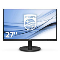 27" PHILIPS 271V8L, Black, VA, 1920x1080, 75Hz, AdaptiveSync ,4ms, 250cd,MegaDCR,D-Sub+HDMI+AudioOut