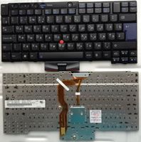 купить Keyboard Lenovo T400 T410 T420 T510 T520 W510 W520 X220 w/trackpoint ENG. Black в Кишинёве