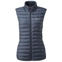 Одежда для спорта Rab Vesta dame Microlight Steel 08 (QDB-19-ST-08)
