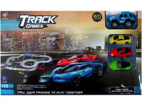 Track Urme pentru masini de curse "Racing" + 4 masini