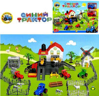 Игрушка ToyMall 004127 Set ferma Tractor
