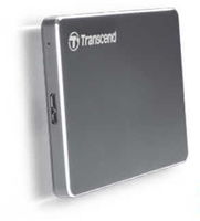 1.0TB (USB3.0) 2.5" Transcend "StoreJet 25C3", Iron Gray, Ultra-Slim, Aluminum Casing