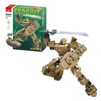 Set de construcție Sluban B1280 Mașină blindată 2 în 1, 233 elem.