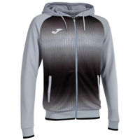 Îmbrăcăminte sport Joma Tiger V Zip-Up Hoodie Sky Blue Black (2XL) 103236.351