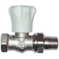 Запорная арматура HERZ Прямой радиаторный клапан 1/2" поток (89798)